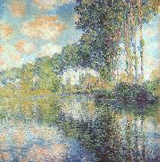 Claude Monet Poplars on Bank of River Epte oil painting picture wholesale